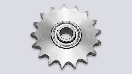 SPR sprockets with integrated ball bearing